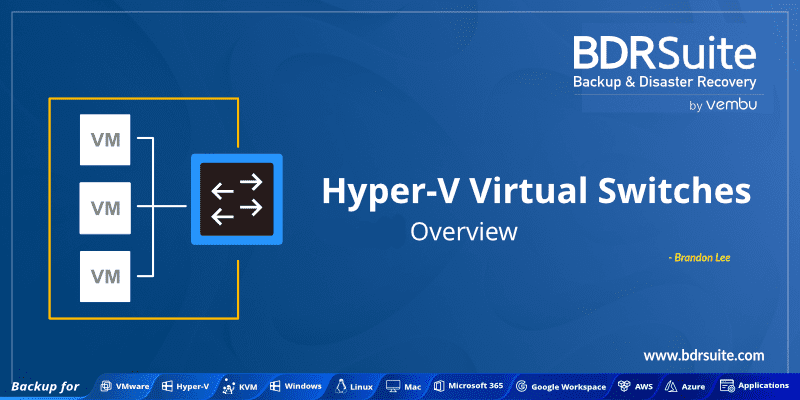 Hyper-V виртуалды қосқыш - әртүрлі типтерді салыстыру