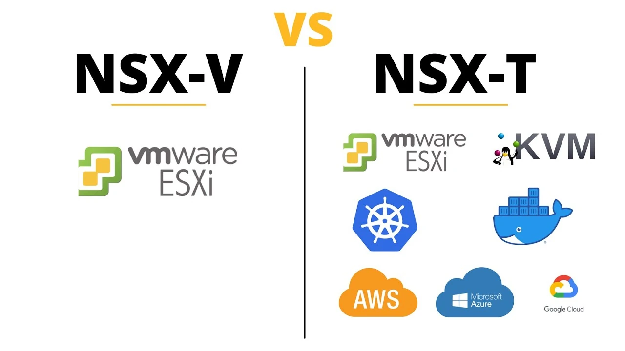 NSX-V мен NSX-T арасындағы айырмашылық неде?